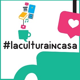#laculturaincasa su web e social