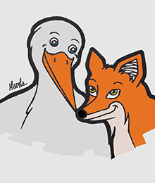 Le LudoFavole - La Volpe e la Cicogna -