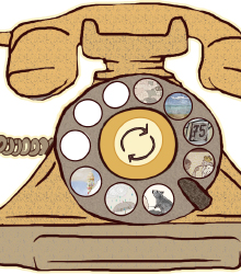 Trotterellando su Bibliotu - Rodari al telefono -