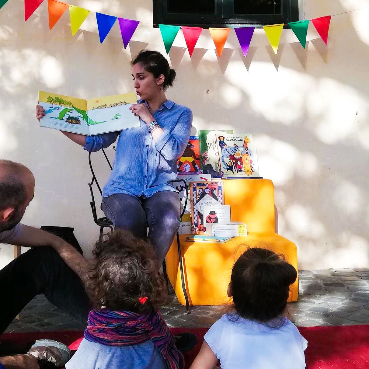 Bambini e ragazzi in biblioteca