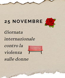 25 novembre, Giornata Mondiale contro la violenza sulle Donne