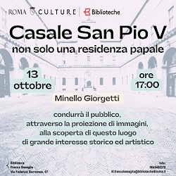 Casale San Pio V - non solo una residenza papale