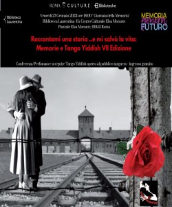 Raccontami una storia...e mi salv&ograve; la vita: Memorie e Tango Yiddish