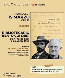Bibliotecario, beato coi libri: da Arnaldo Lodi a Giovanni Riva