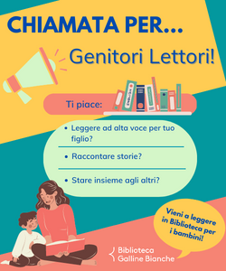 Chiamata per GENITORI LETTORI!