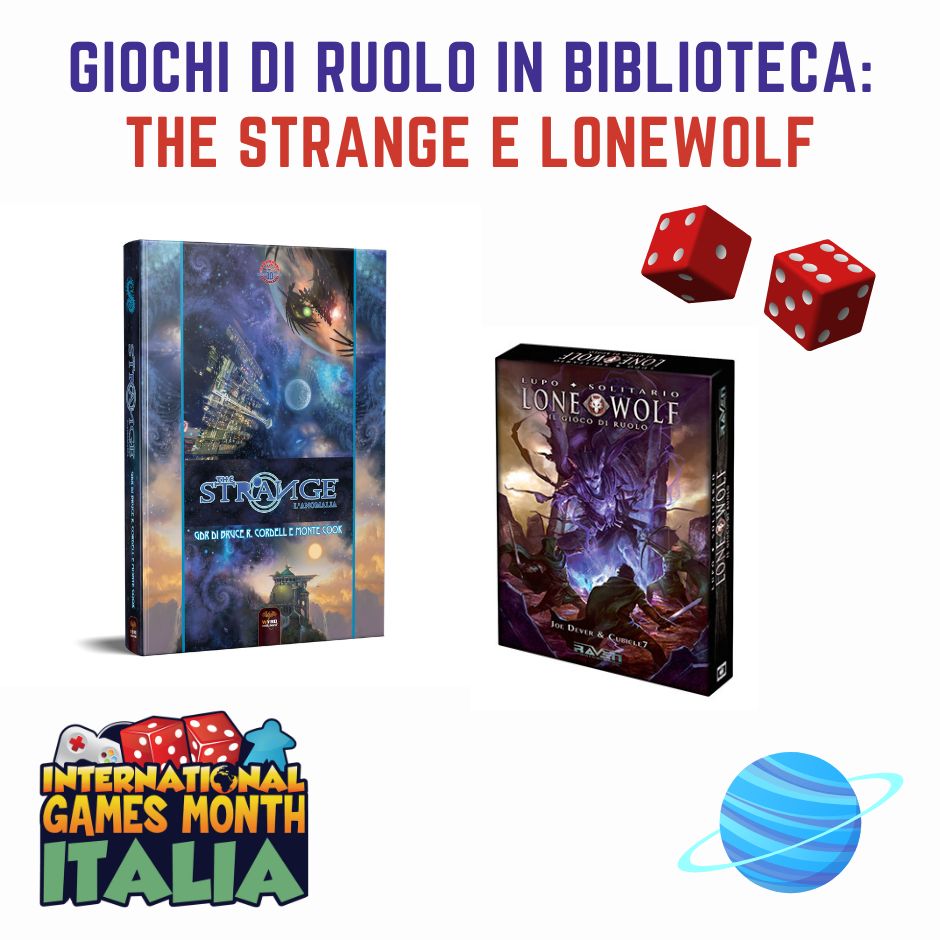 International Games Month@ your Library 2024: giochi di ruolo
