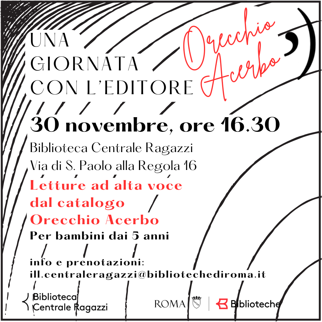 Una giornata con l'editore Orecchio Acerbo