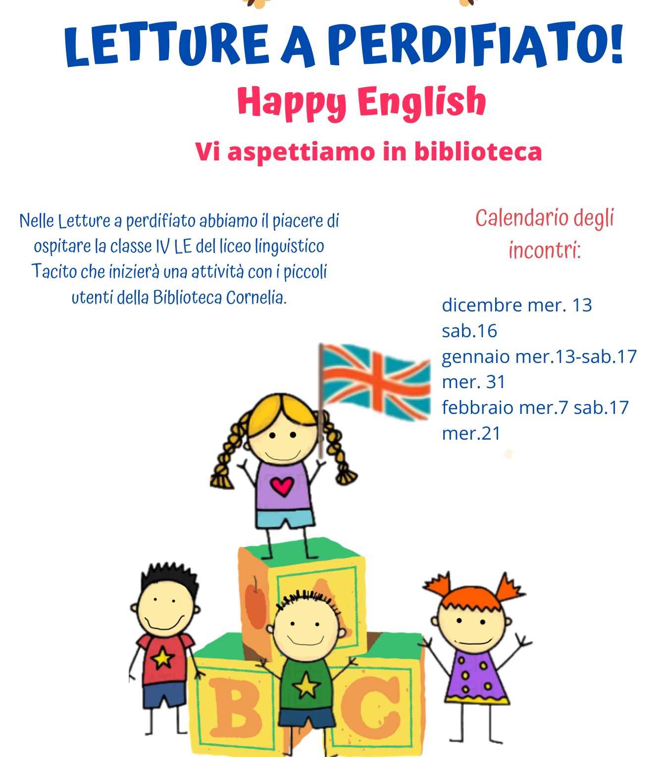 Letture a perdifiato...in inglese!