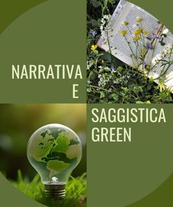 Narrativa e saggistica green