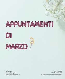 Appuntamenti per il mese di marzo