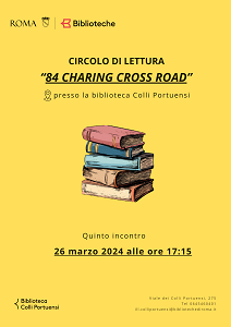 Circolo di lettura Colli Portuensi "84 Charing Cross Road"