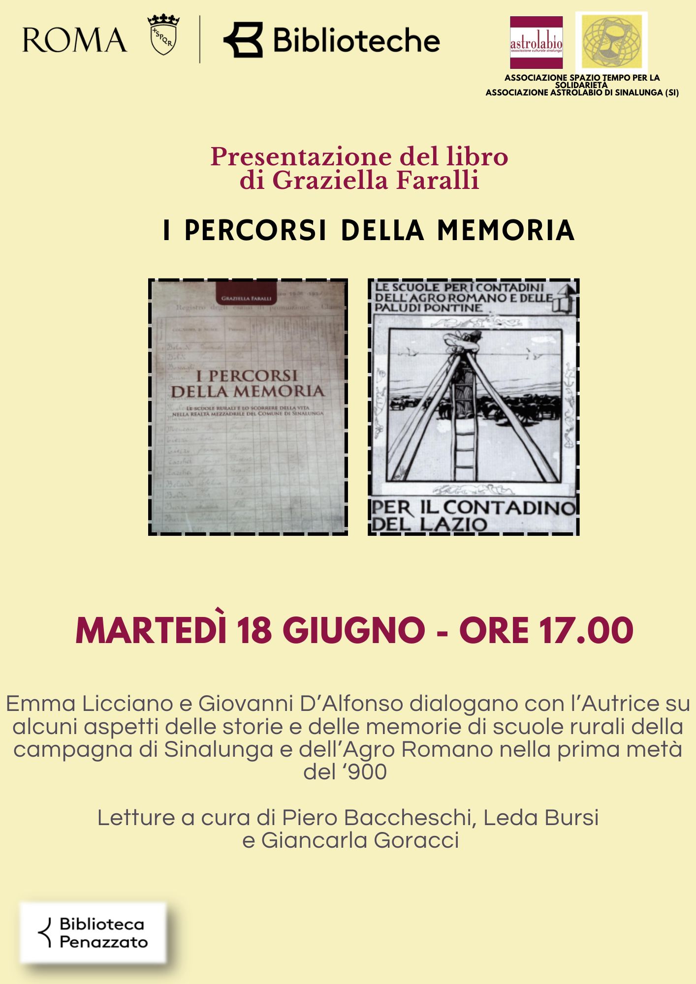 &ldquo;I percorsi della memoria&rdquo; di Graziella Faralli