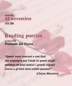 Reading poetico