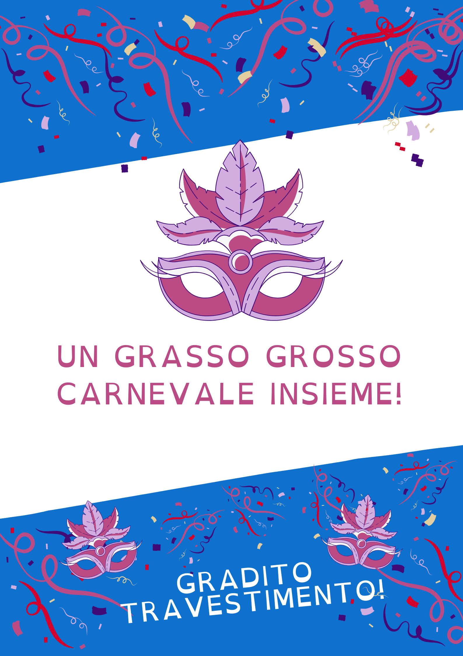 Un grasso grosso Carnevale insieme!