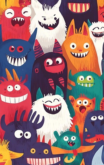 Giochiamo con  i mostri!