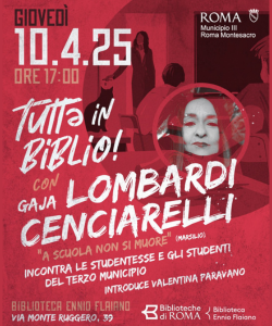 A scuola non si muore di Gaja Lombardi Cenciarelli