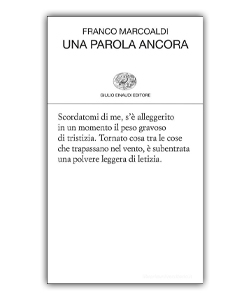 Una parola ancora di Franco Marcoaldi