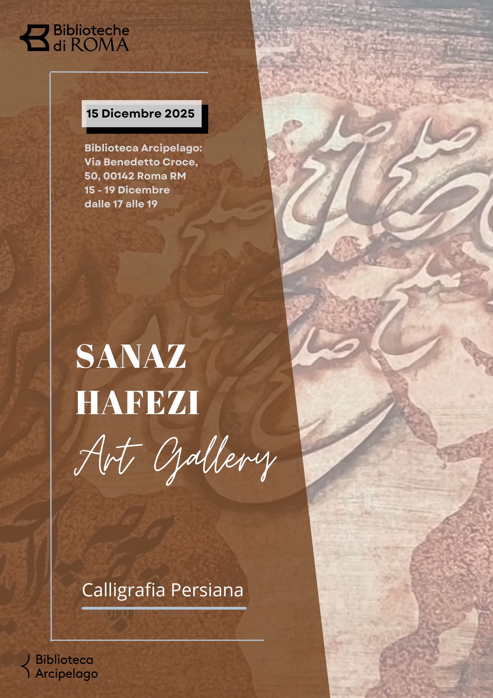 Calligrafia Persiana moderna