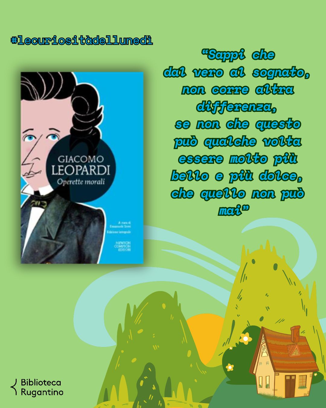 Le curiosit&agrave; del luned&igrave;: Giacomo Leopardi