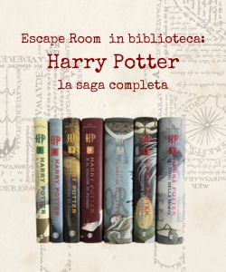 Escape Room in Biblioteca: Harry Potter la saga completa