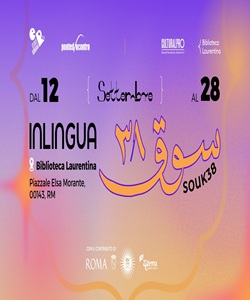 InLingua. Souk38. EVENTI ANNULLATI 27/28 settembre