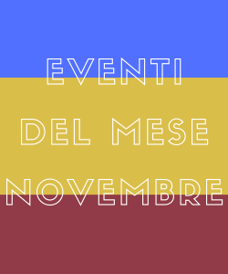 Attività culturali novembre