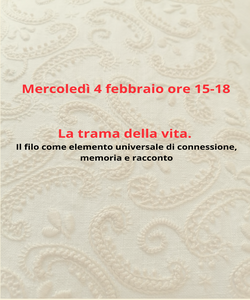 La trama della vita. Il filo come elemento universale di connessione, memoria e racconto