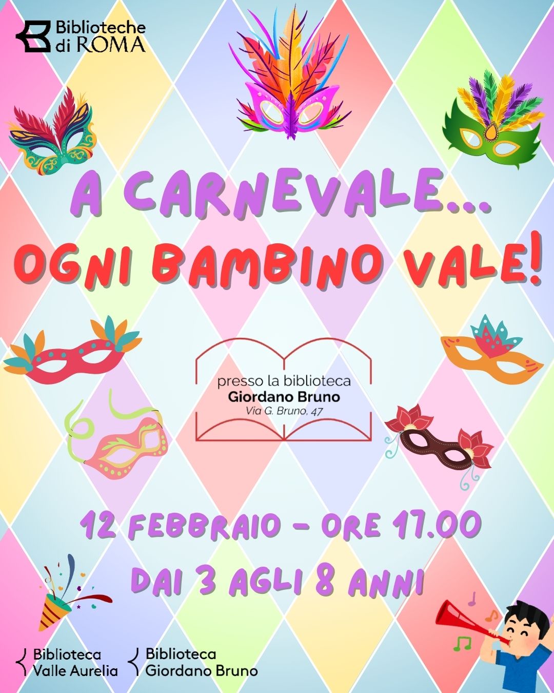 A Carnevale ogni bimbo vale