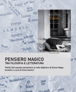 Tah&rsquo;eb. Dal messia samaritano al mito diabolico di Simon mago