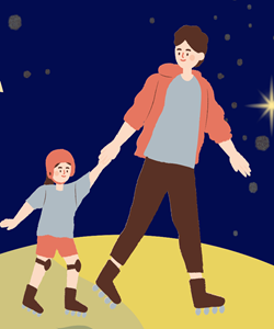 Pap&agrave; spaziali