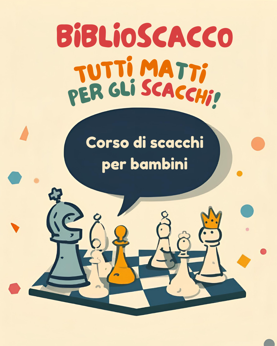 Biblioscacco: tutti matti per gli scacchi!