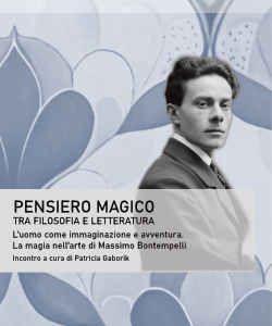 L&rsquo;uomo come immaginazione e avventura: la magia nell&rsquo;arte di Massimo Bontempelli