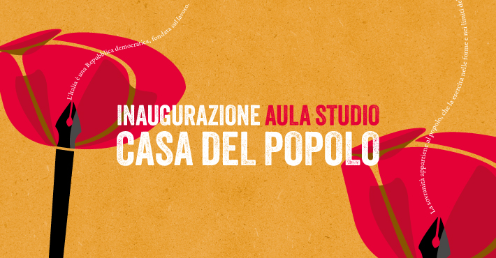 Inaugurazione Aula Studio Casa del Popolo