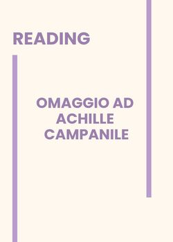 Omaggio ad Achille Campanile