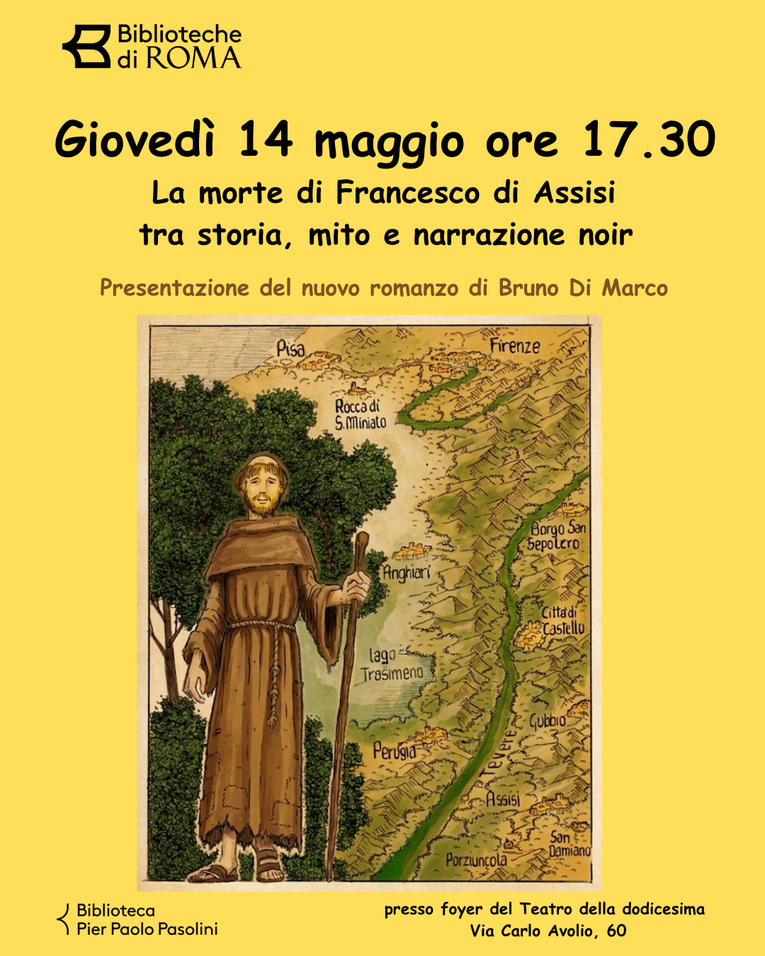 La morte di Francesco di Assisi fra storia, mito e narrazione noir