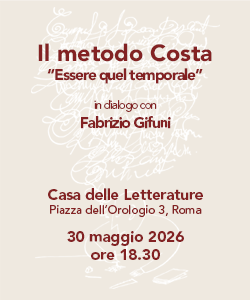 &ldquo;Il metodo Costa. Essere quel temporale&rdquo;. Fabrizio Gifuni alla Casa delle Letterature