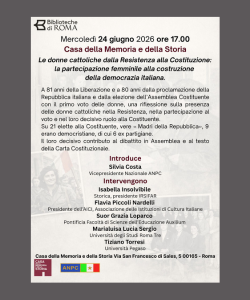 Le donne cattoliche dalla Resistenza alla Costituzione