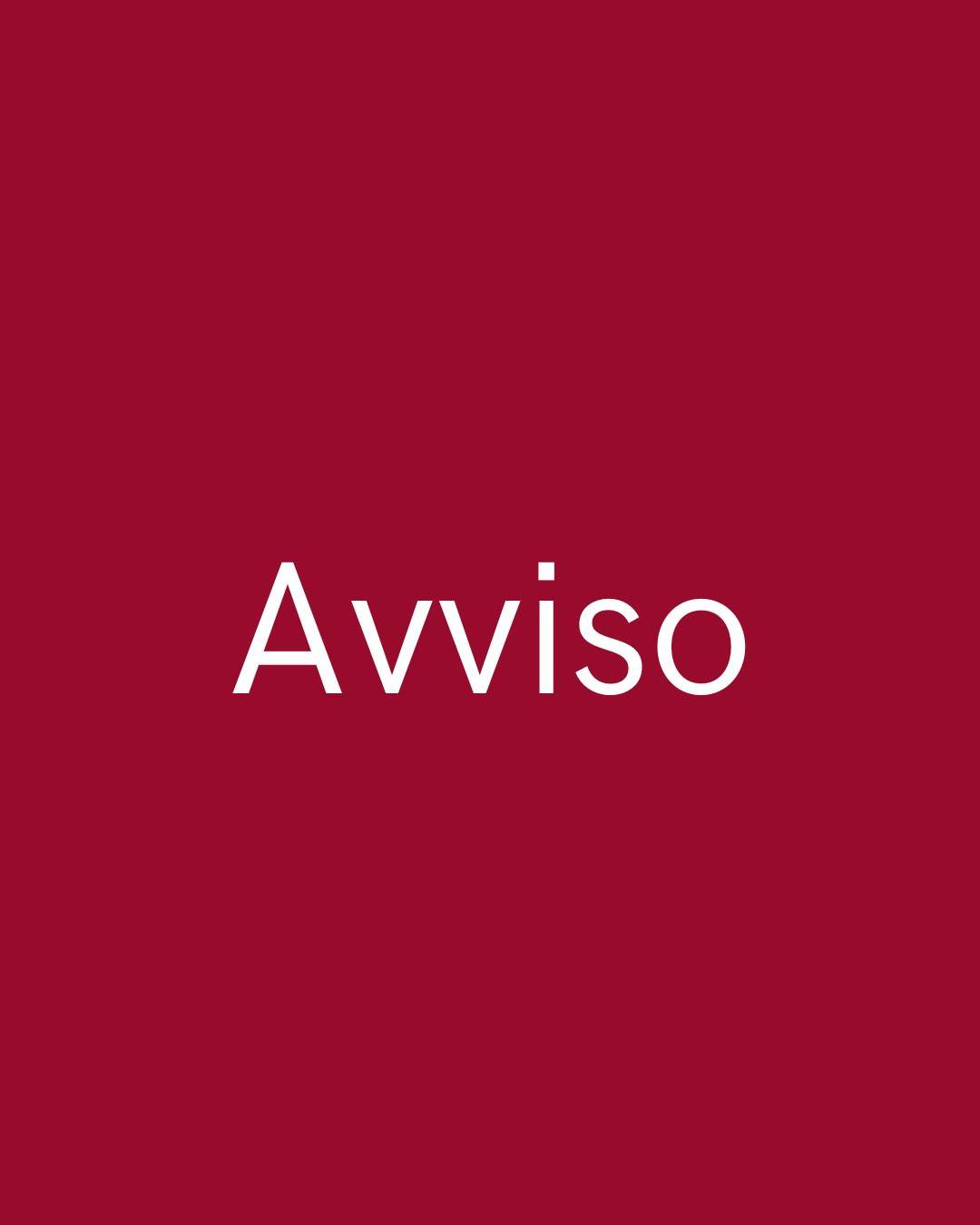 Chiusura al pubblico per operazioni di back office