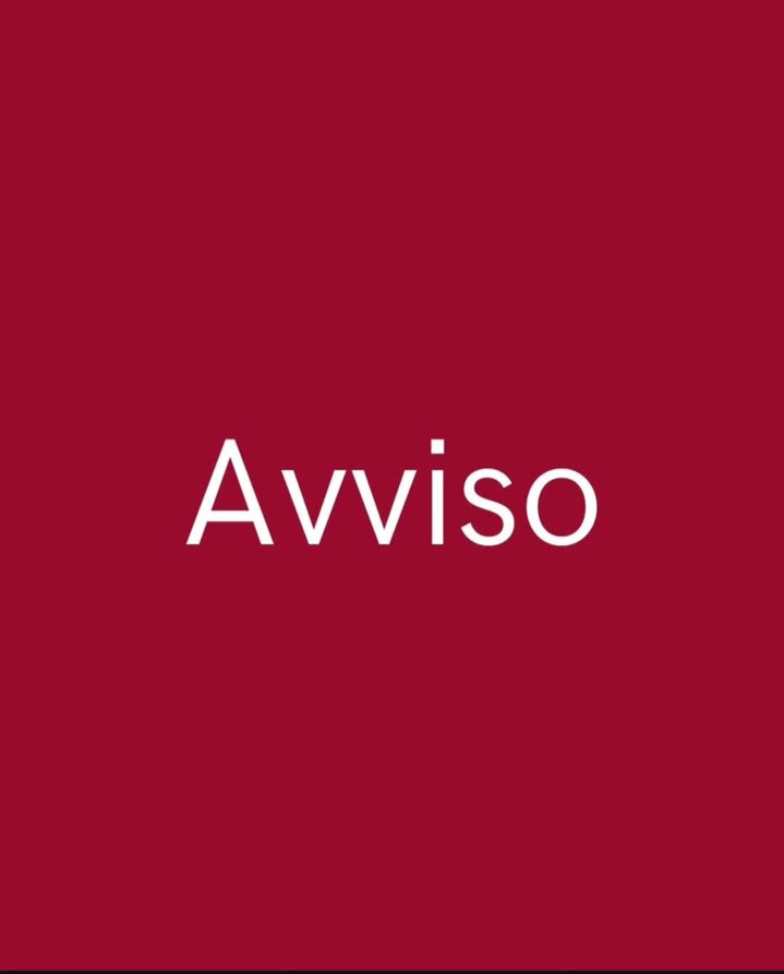 Chiusura estiva