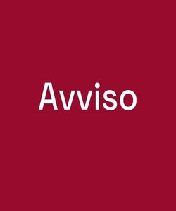 Avviso chiusura estiva