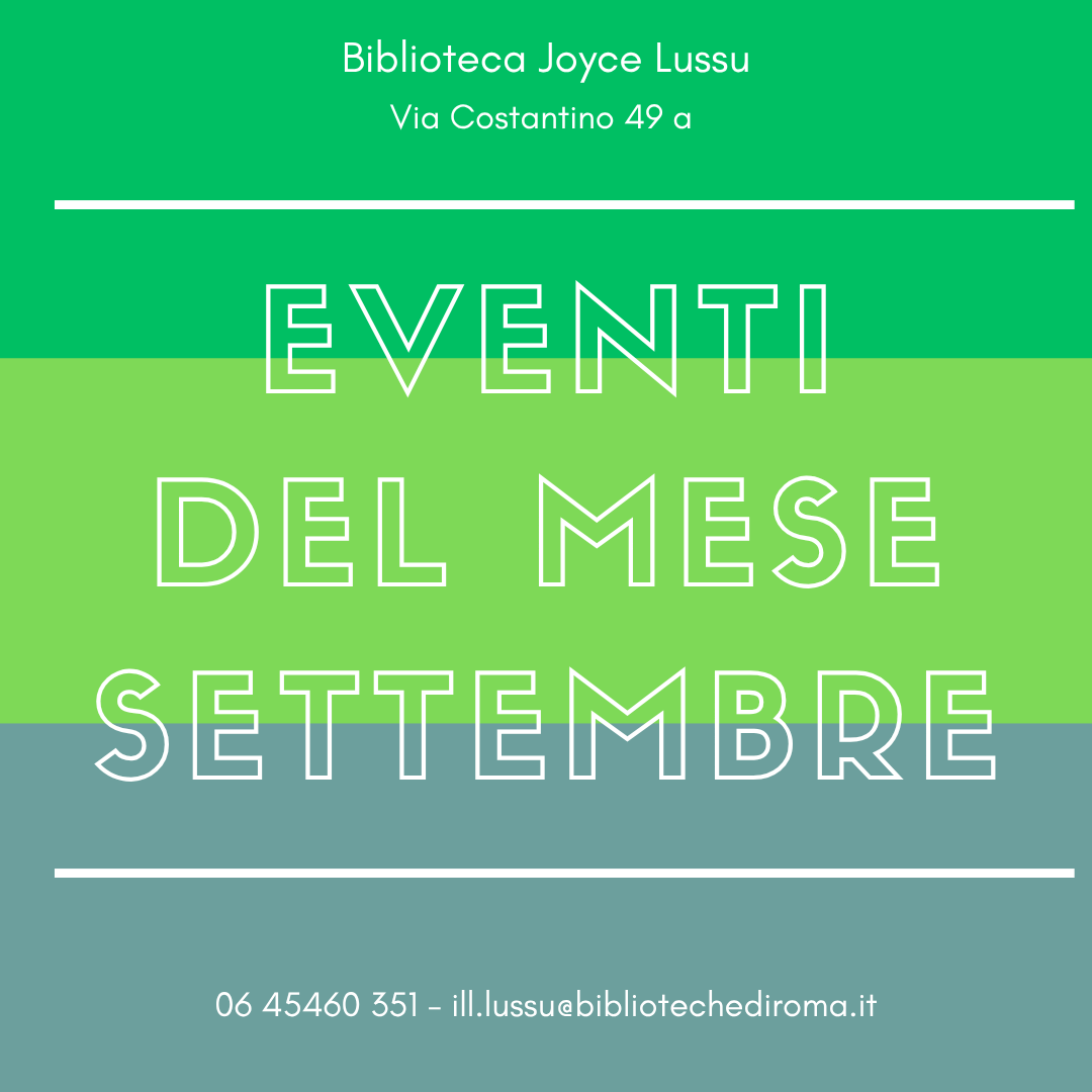 Attivit&agrave; attivit&agrave; Settembre