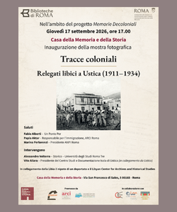 Tracce coloniali. Relegati libici a Ustica (1911-1934)