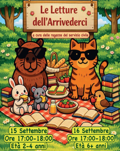 Le Letture dell&rsquo;Arrivederci: gli ultimi appuntamenti insieme!