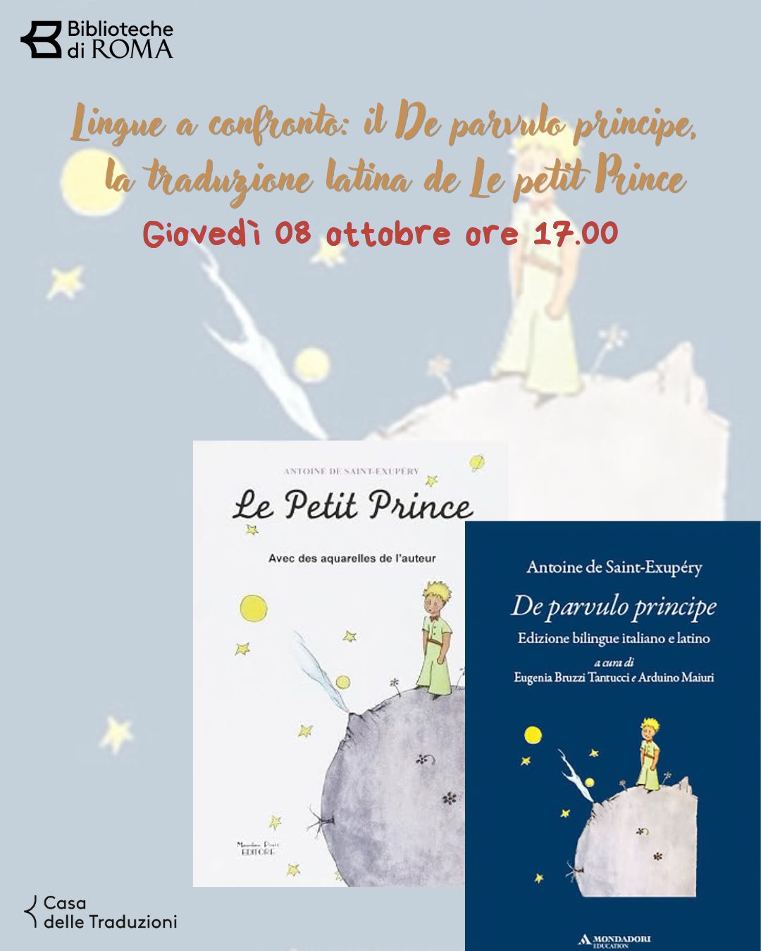 Lingue a confronto: il De parvulo principe, la traduzione latina de Le petit prince