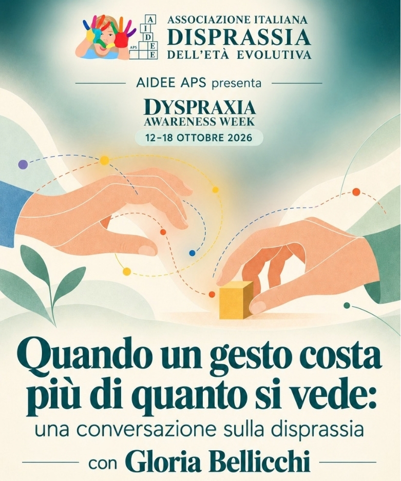 Quando un gesto costa pi&ugrave; di quanto si vede, una conversazione sulla disprassia