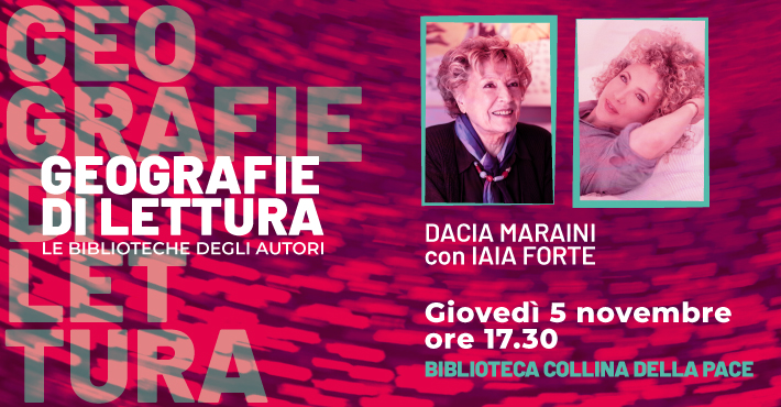 Dacia Maraini con Iaia Forte