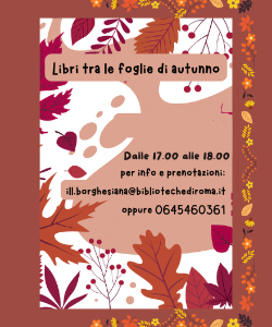 Libri tra le foglie d'autunno